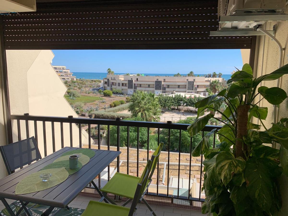 Bagatelle Naturiste Heliopolis Clim Ascenseur Vue Mer Parking Prive Agde Dış mekan fotoğraf